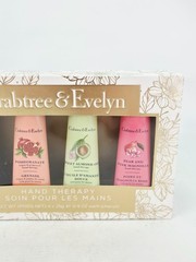 Crabtree Evelyn Hand Therapy Lotion Avocado Pomegranate Almond Pear 4pc Set