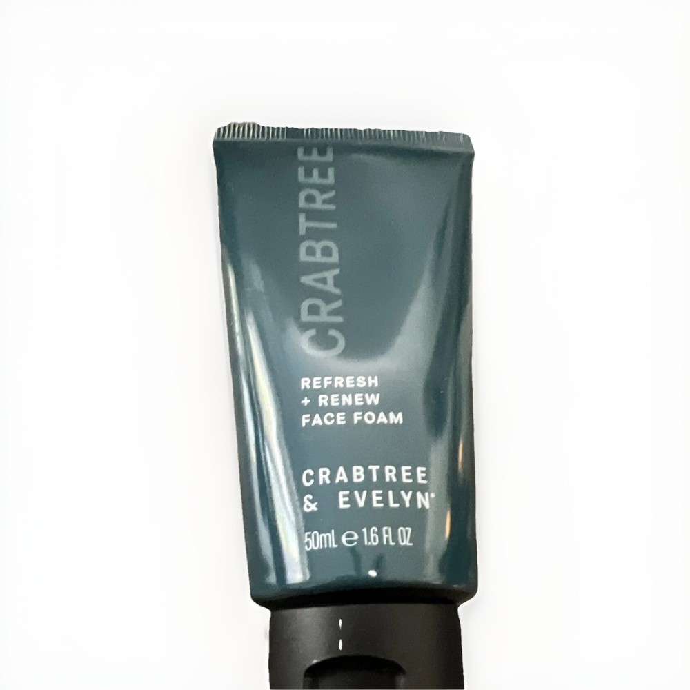 Crabtree & Evelyn refresh + renew FACE FOAM 1.6 fl oz New!!!