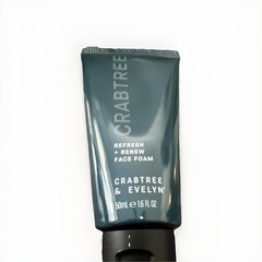 Crabtree & Evelyn refresh + renew FACE FOAM 1.6 fl oz New!!!