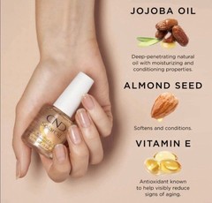 2 x CND SolarOil Nail & Cuticle Care 0.25floz