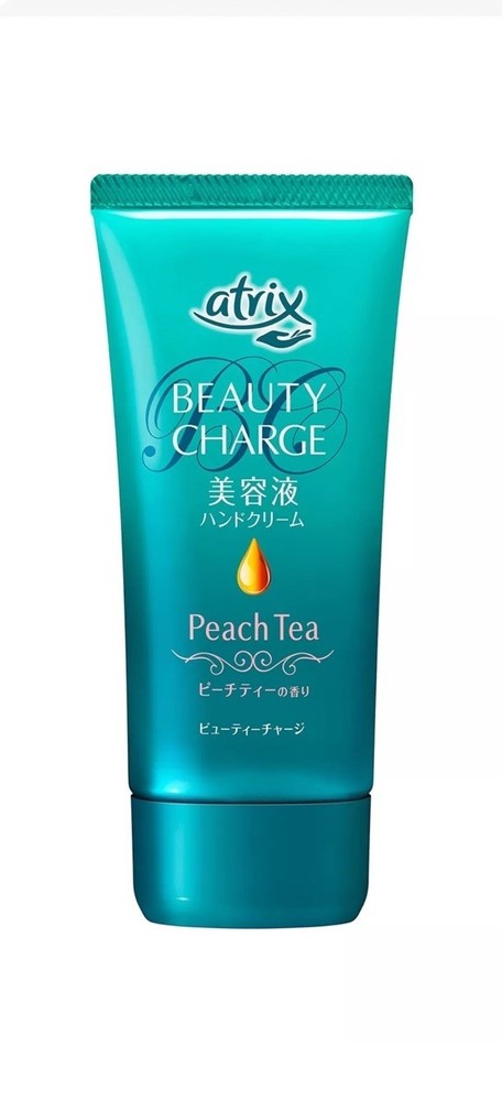 Kao Atrix Beauty Charge Hand Cream 80g~ Peach Tea~ Japan