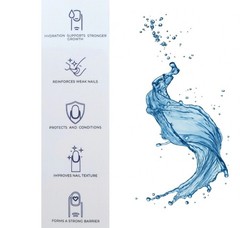 Nail Hardener with Hyaluronic Acid Keratin & Calcium Formula, Endurecedor De Uña