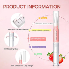 Cuticle Oil Pen 16 Pack Nail Moisturizer Nail Softener and Strengthener Nail
