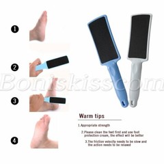 2pcs Callus Feet File Hard Skin Remover Exfoliating Pedicure Tool Foot Rasp Care