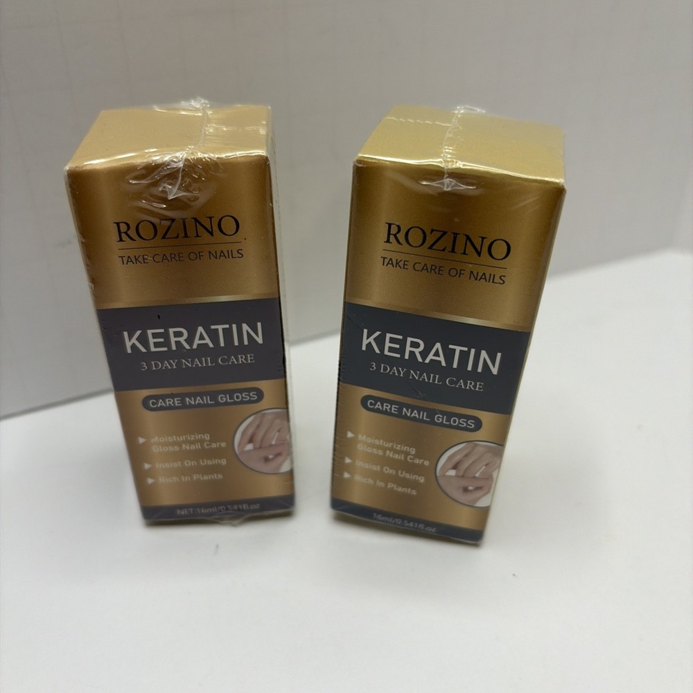 ROZINO Keratin Care Nail Gloss KERATIN 2 DAY NAIL CARE Lavender 16ml