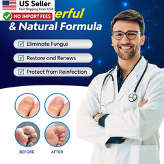Toenail Fungus Treatment 25pct Undecylenic Acid AthletesFoot 2pcs Kit FROM USA