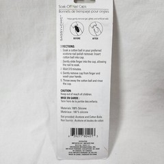 Sassy+Chic Soak-Off Nail Caps Gently Help Remove Gel Glitter & Artificial Nails