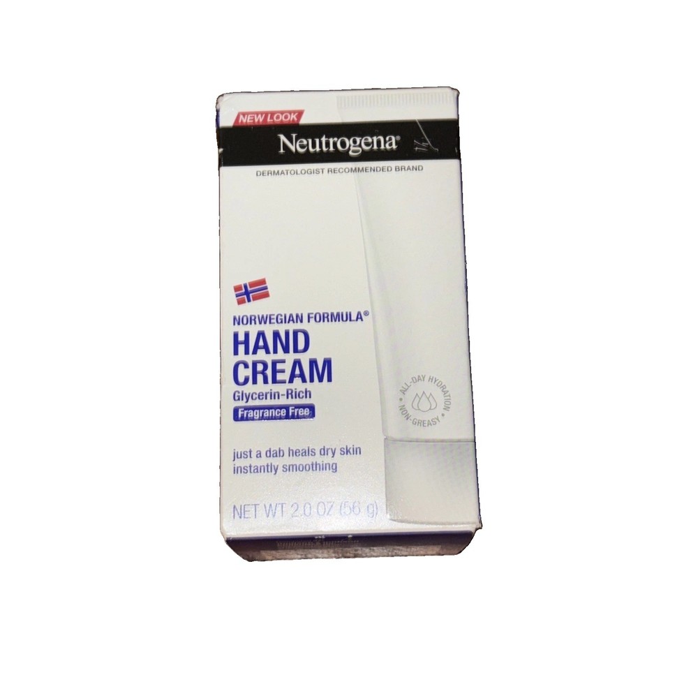 Neutrogena Norwegian Formula Fragrance Free Hand Cream New in Box
