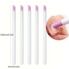 3-in-1 Cuticle Oil Pen, Cuticle Pusher Nail Oil Pen with Ceramic Tip, 2pcs