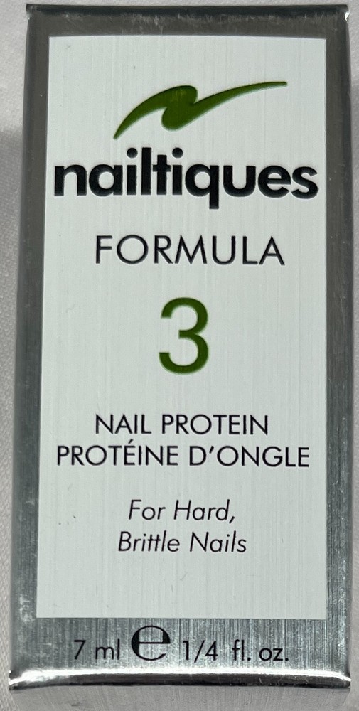 Nailtiques Formula 3 Nail Protein for Hard, Brittle Nails, 0.25 oz.