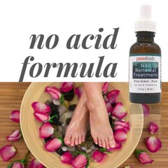 powbab Nail Renewal Treatment, Pine Needle – 100% Natural Anti-Fungal (1 oz)
