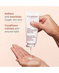 NIB CLARINS HAND & NAIL TREATMENT CREAM 100ML/3.4OZ NEW IN BOX INER SEALED TUBE