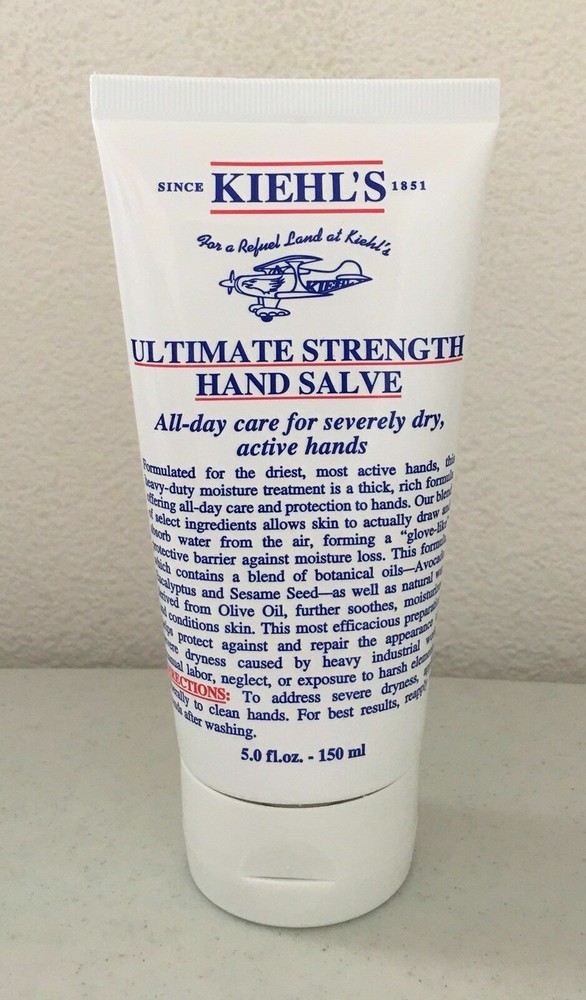 Kiehl’s Ultimate Strength Hand Salve Max.Strength Moisturizer For Dry Hands 5 oz