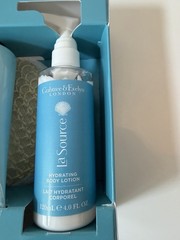 Crabtree & Evelyn LaSource 4 piece Gift Set Body Wash~Lotion~Loofah~Hand Therapy