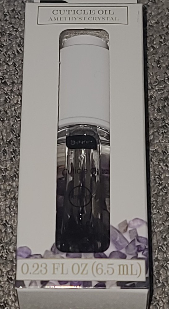 B Pure Cuticle Oil With Purple Crystals