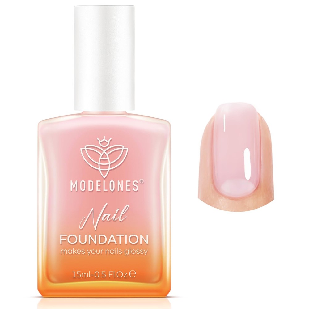 modelones Nail Strengthener Jelly 0.51 Fl Oz (Pack of 1), Pink Purple