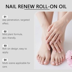 Nail Fungus Care For Toenail Nail Care Roll-on Oil Anti Fungal Effective Against