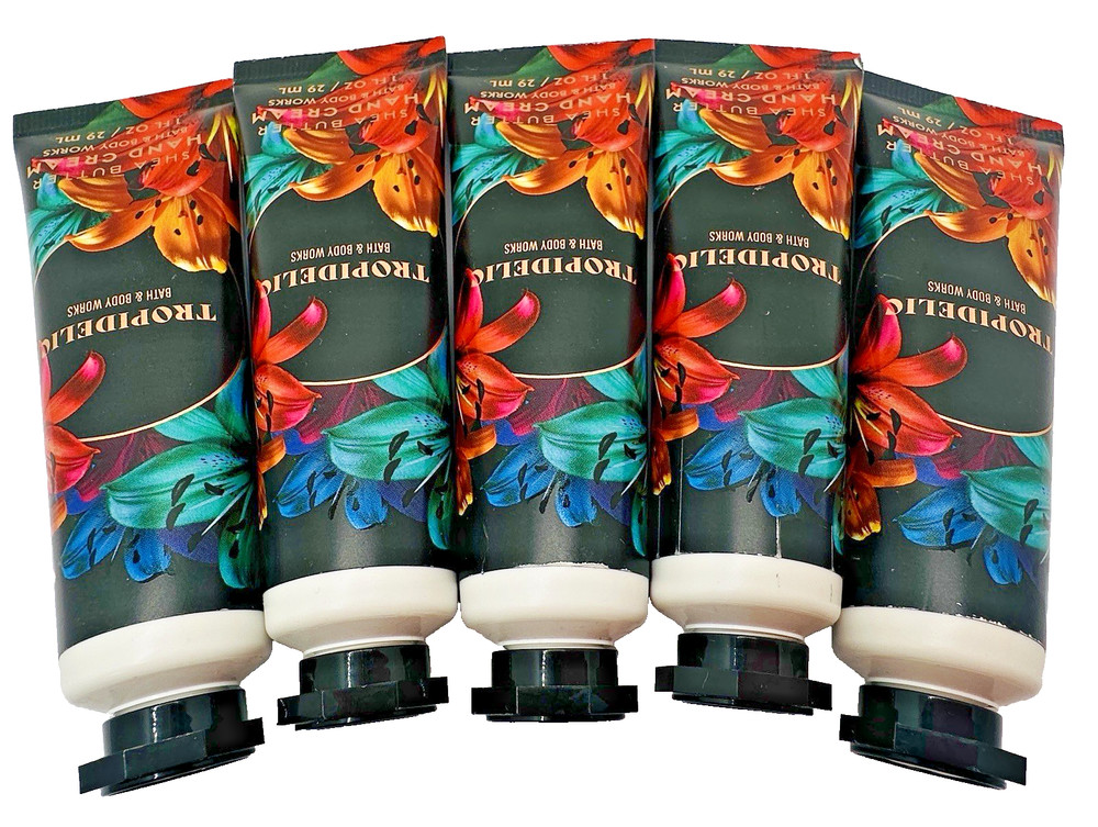 Bath & Body Works Tropidelic Hand Cream 1 oz x5
