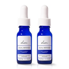 Elon Dual Defense Fungal Formula (2 Pack) — 0.5 Fl Oz (Pack of 2), Off White