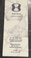 One Skin OS-01 SHIELD Prevent & Restore SPF 30 Untinted (1.35 oz) FREE SHIP
