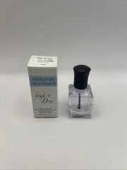 Deborah Lippmann High and Dry Top Coat 15ml/0.5oz Brand New