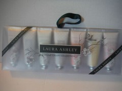 NEW 7 Pc Set LAURA ASHLEY Hand Cream Collection 1 oz. ea Scented