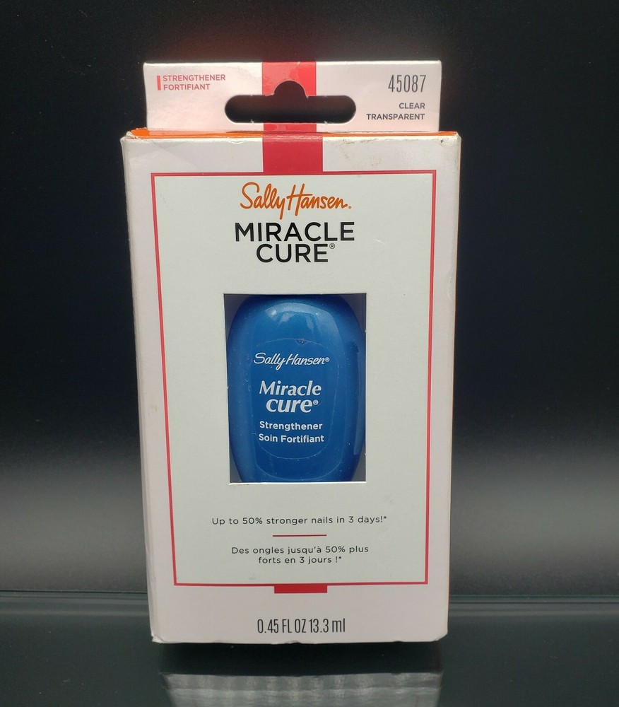 SALLY HANSEN Miracle Cure Strengthener Clear – 0.45 fl. oz. (13.3 ml) 45087