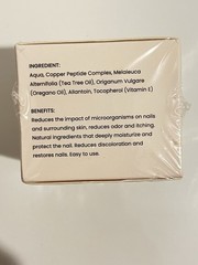 2X phrena FungiClear Anti-Fungal Nail Cream Copper Peptides Tea Tree Exp 1/2029