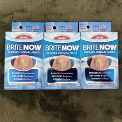 3xBrite Now Repairs Fungal Nails 15 mL Reduces Discoloration Restores Renews