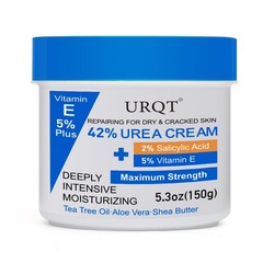 42% Urea Cream for Dry & Cracked Skin – Foot & Hand 5.3 Fl Oz (Pack of 1)
