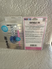 2 ONYX Professional Cuticle Oil Renews & Hydrates Nail Intense Moisture Therapy