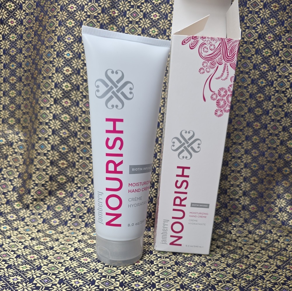 JAMBERRY 48OZ / 240 ML NOURISH HAND CREME BRAND NEW AND SEALED Retired
