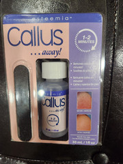 CALLUS AWAY! ESTEEMIA REMOVES CALLUSES IN MINUTES NET 1 FL OZ 30 ml SEALED USA