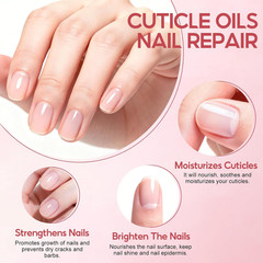 Cuticle Oil Pen 16 Pack Nail Moisturizer Nail Softener and Strengthener Nail