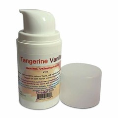 Diva Stuff Hand Cream with 70% Isopropyl Alcohol, 2oz Bottle (Tangerine/Vanilla)