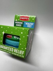 New O’Keeffe’s Working Hands 3.4 Oz. Hand Cream Jar and Healthy Feet 3.2 Oz Jar