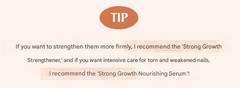 K-Beauty Nail Care “Strong Growth Nail Strengthenert” Post-Gel Nail Recovery