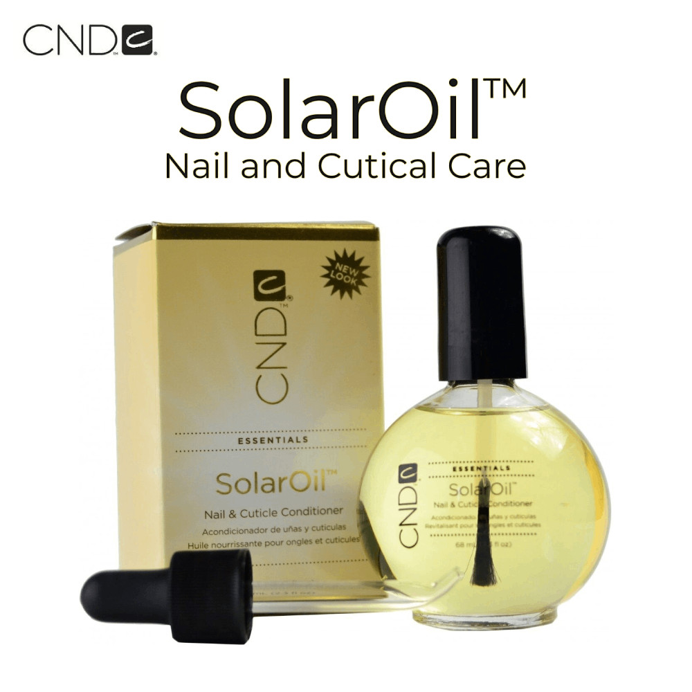 CND Essentials SOLAR OIL 2.3 oz Nail Cuticle Conditioner Polish Treatment Salon