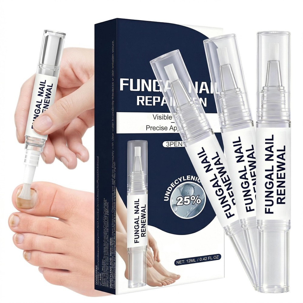 Toenail Repair Treatment Pen for Discolored, 0.42 Fl Oz (Pack of 1), Black