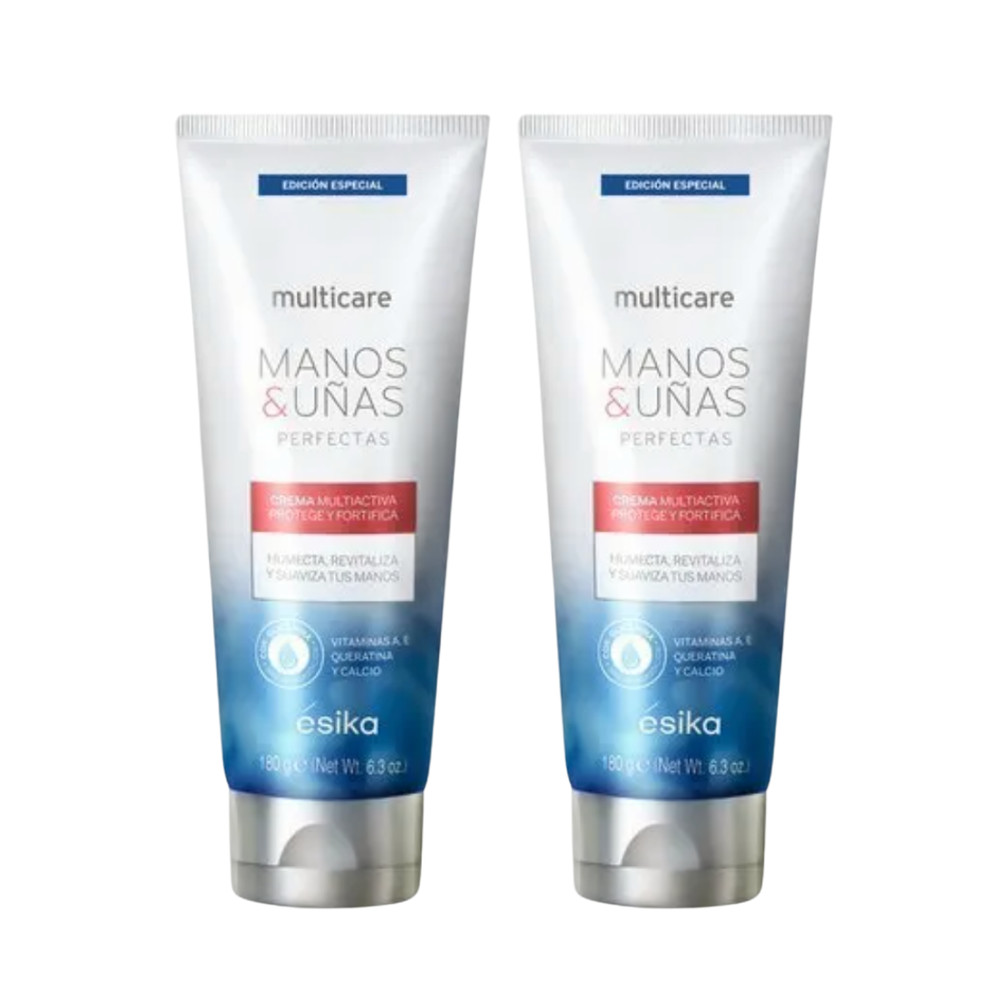 2 Esika Perfect Hands & Nails with Vitamin A,E,Keratin & Calcium, 2-Pack