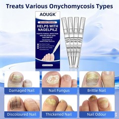 Toenail Fungus Pen with 25% Undecylenic Acid 1 Fl Oz (Pack of 1), transparent