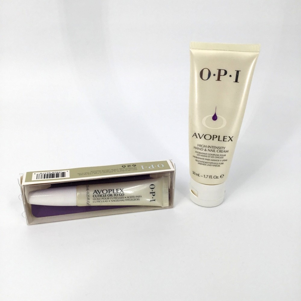 OPI Avoplex Cuticle Oil To Go & Hand Nail Cream Set New Manicure Treatment Duo