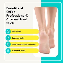 Onyx Professional Cracked Heel Repair Balm Stick for 2.46 Ounce (Pack of 1)