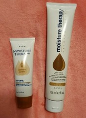 (2) Avon Moisture Therapy Intensive Healing Oatmeal Hand Cream 4.2 fl oz, 1.5fl