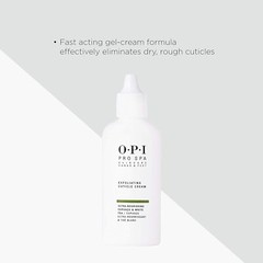 OPI Pro Spa Exfoliating Cuticle Cream Ultra Nourishing Cupuacu White Tea .9oz