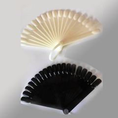 Tips Abanico Display Color: Black #411527