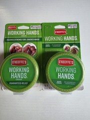 O’Keeffe’s Working Hands Cream – Lot Of 2 – 3.4oz Each