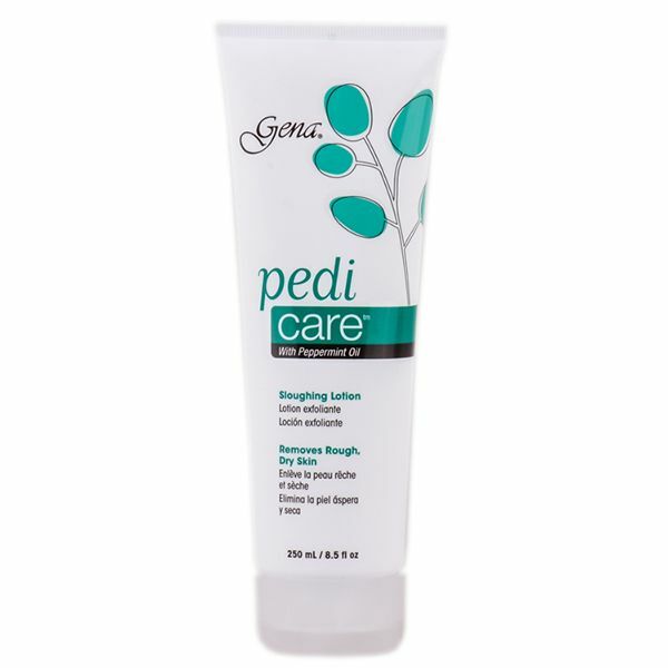 Gena Pedi Care Sloughing LotionPeppermint Oil Exfoliant Lotion Removes Dry Skin