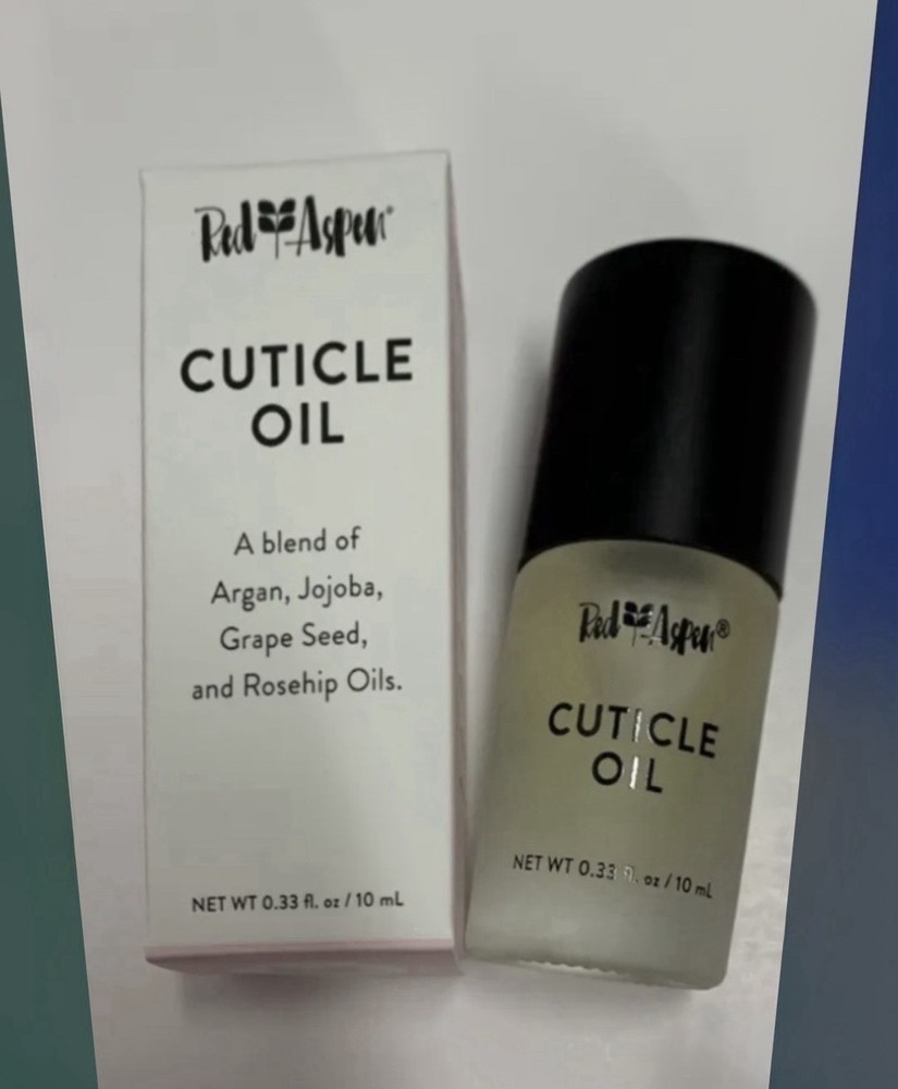 Red Aspen CUTICLE OIL .33 Fl Oz Nourishing Oil Blend Cruelty Free Vegan