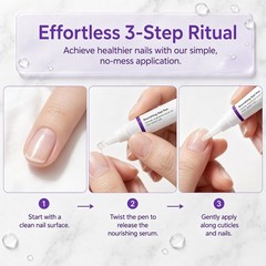 Qlear Beauty Nail Cuticle Oil Pen Light Hydrating Daily Nail & Cuticle Care